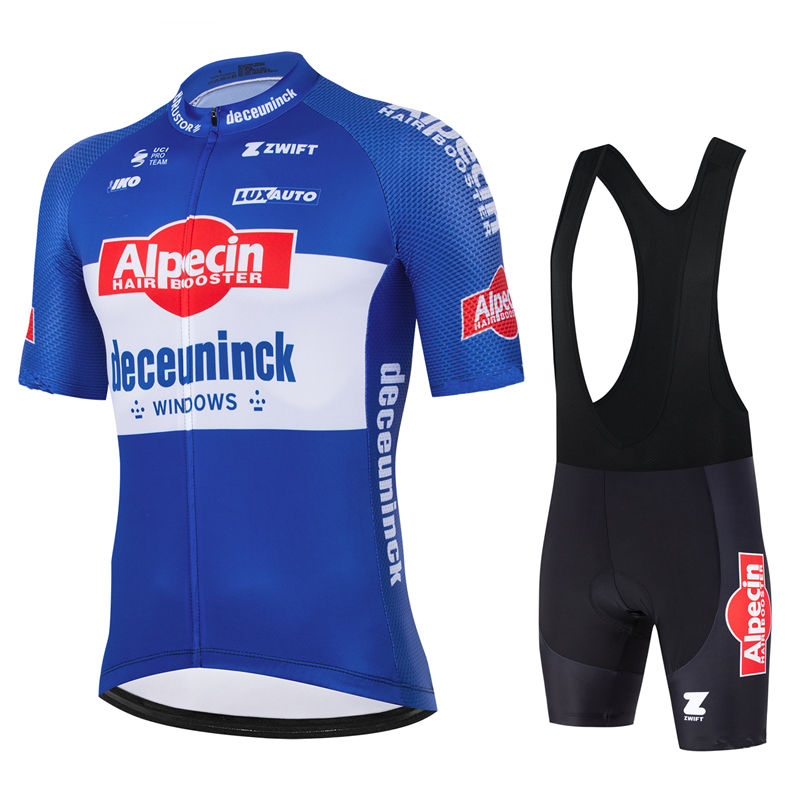 Summer Clothing Sale Men - Alpecin サイクリングジャージセット夏半袖自転車通気性メンズ MTB バイク服マイヨ Ropa Ciclismo
