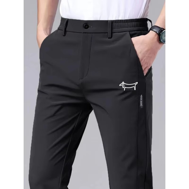 Summer Golf Clothing - 春のメンズゴルフウェアビジネスレジャー弾性ゴルフパンツファッショナブルなメンズゴルフロングパンツ高級ブランドメンズゴルフウェア
