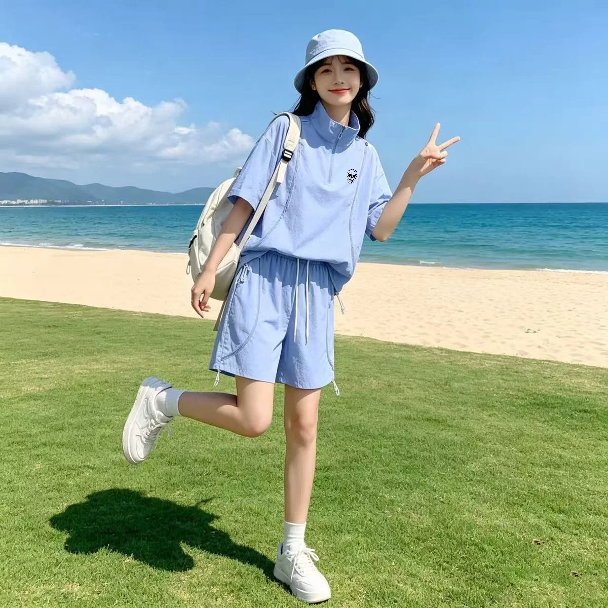 夏用男女兼用日焼け止めゴルフウェア カップル向けトップス＆シ - Summer Golf Clothing のレビューと価格