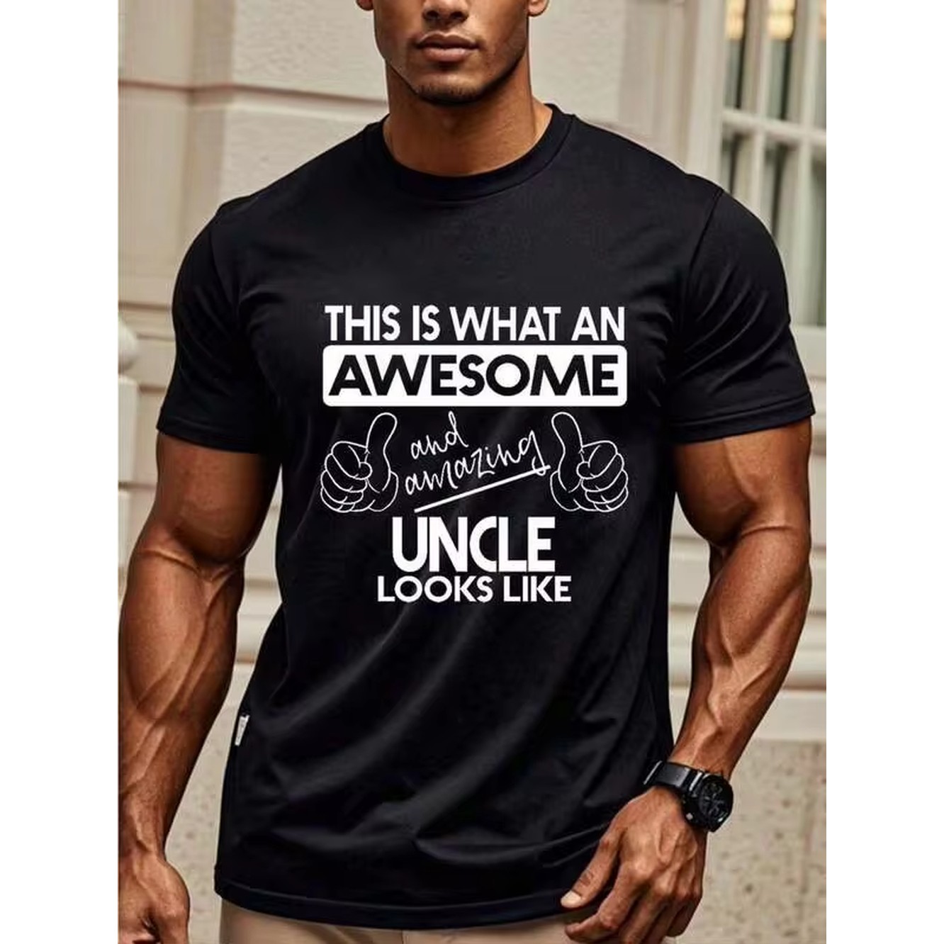 素晴らしいアンクルグラフィックTシャツ これは素晴らしいアン - Summer Clothing Outfit Ideas のレビューと価格