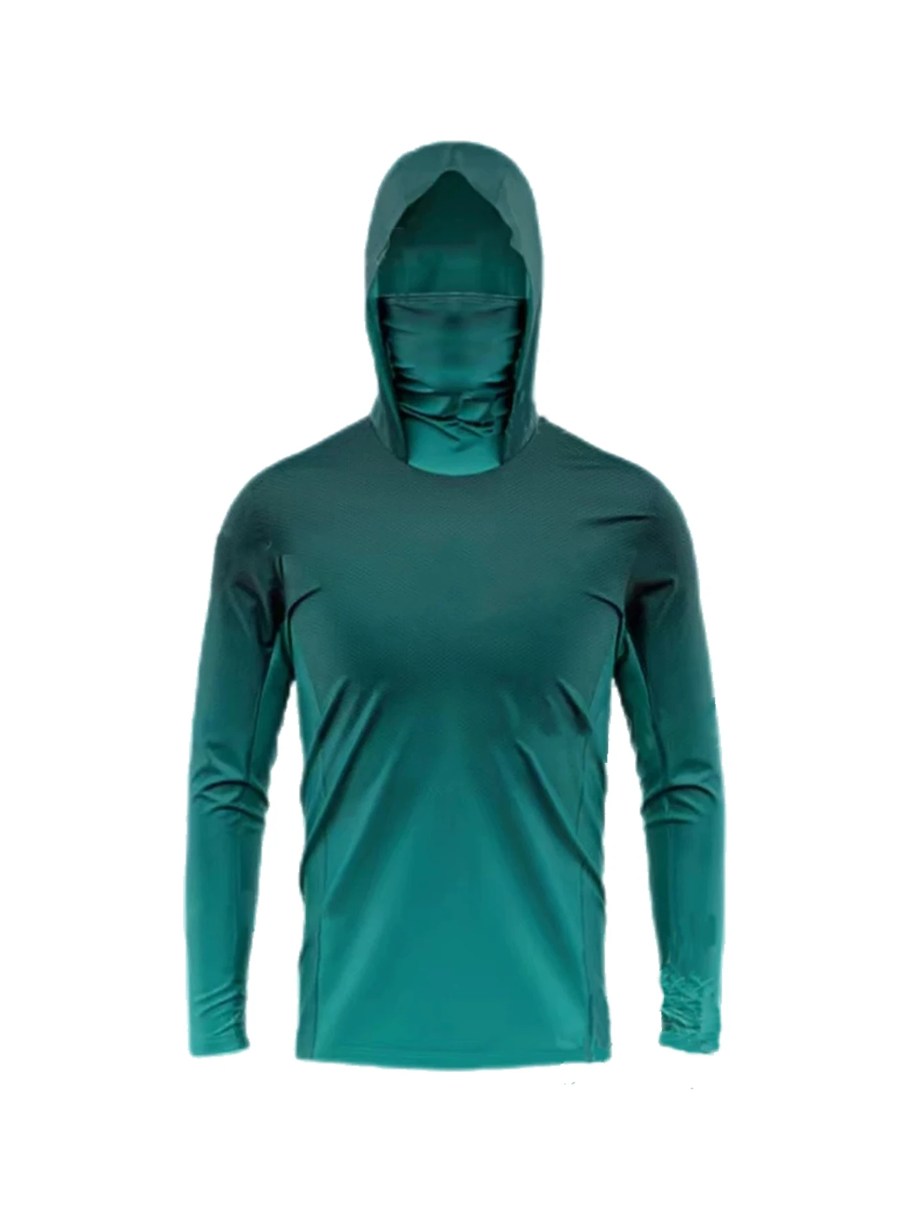 メンズ長袖フィッシングフーディーマスク、UVカット日焼け防止 - Summer Clothing Guys のレビューと価格