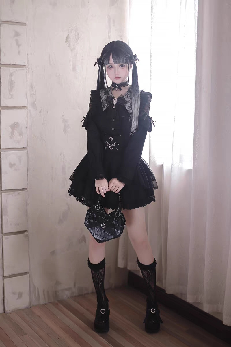2026 日本のロリータスタイルレース半袖シャツ女性甘いかわ - Summer Japanese Clothing のレビューと価格