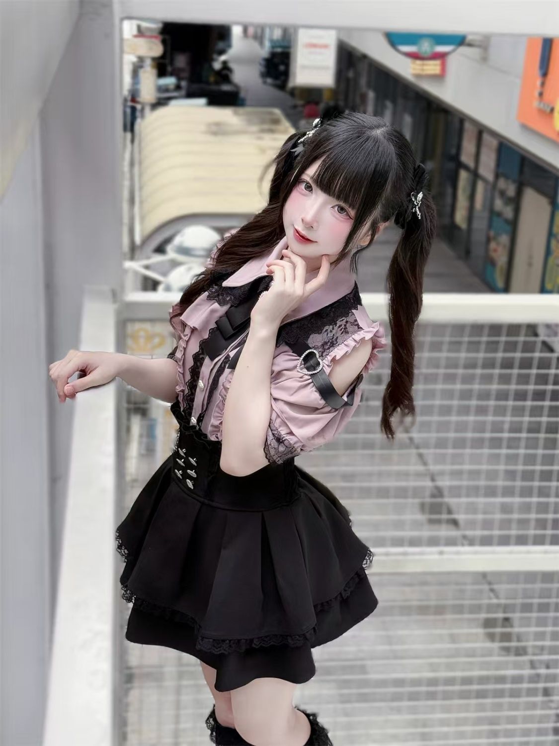 スイートエンカウンターカレッジスタイルスリムホローアウトシャ - Summer Japanese Clothing のレビューと価格