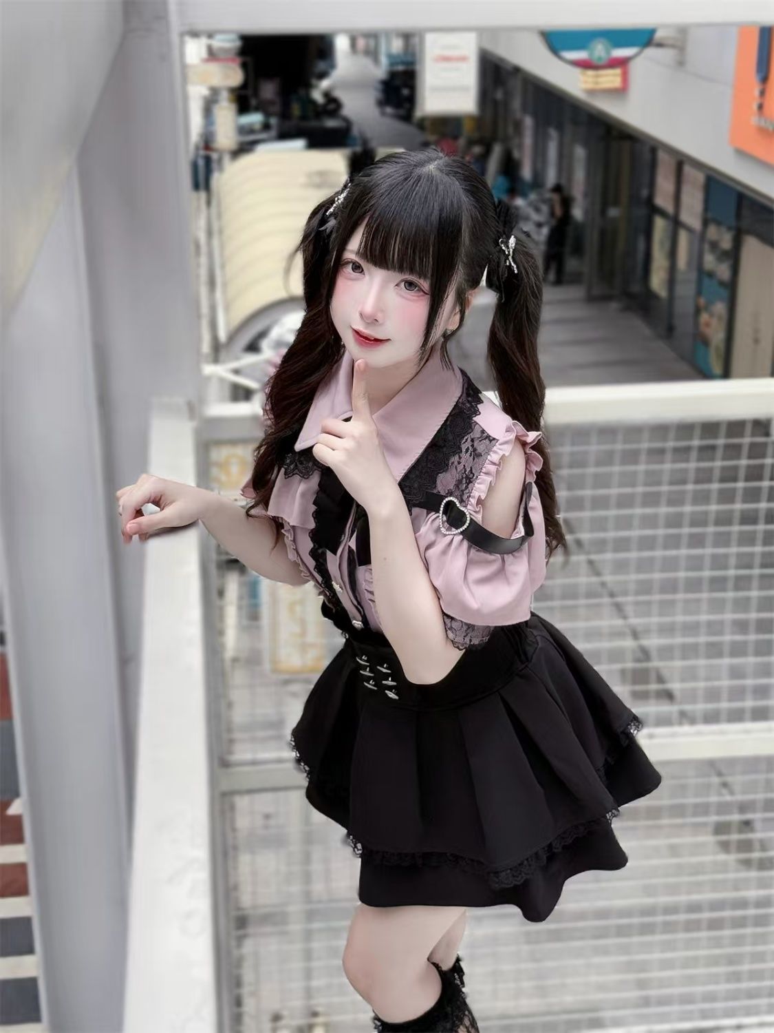 スイートエンカウンターカレッジスタイルスリムホローアウトシャ - Summer Japanese Clothing のレビューと価格