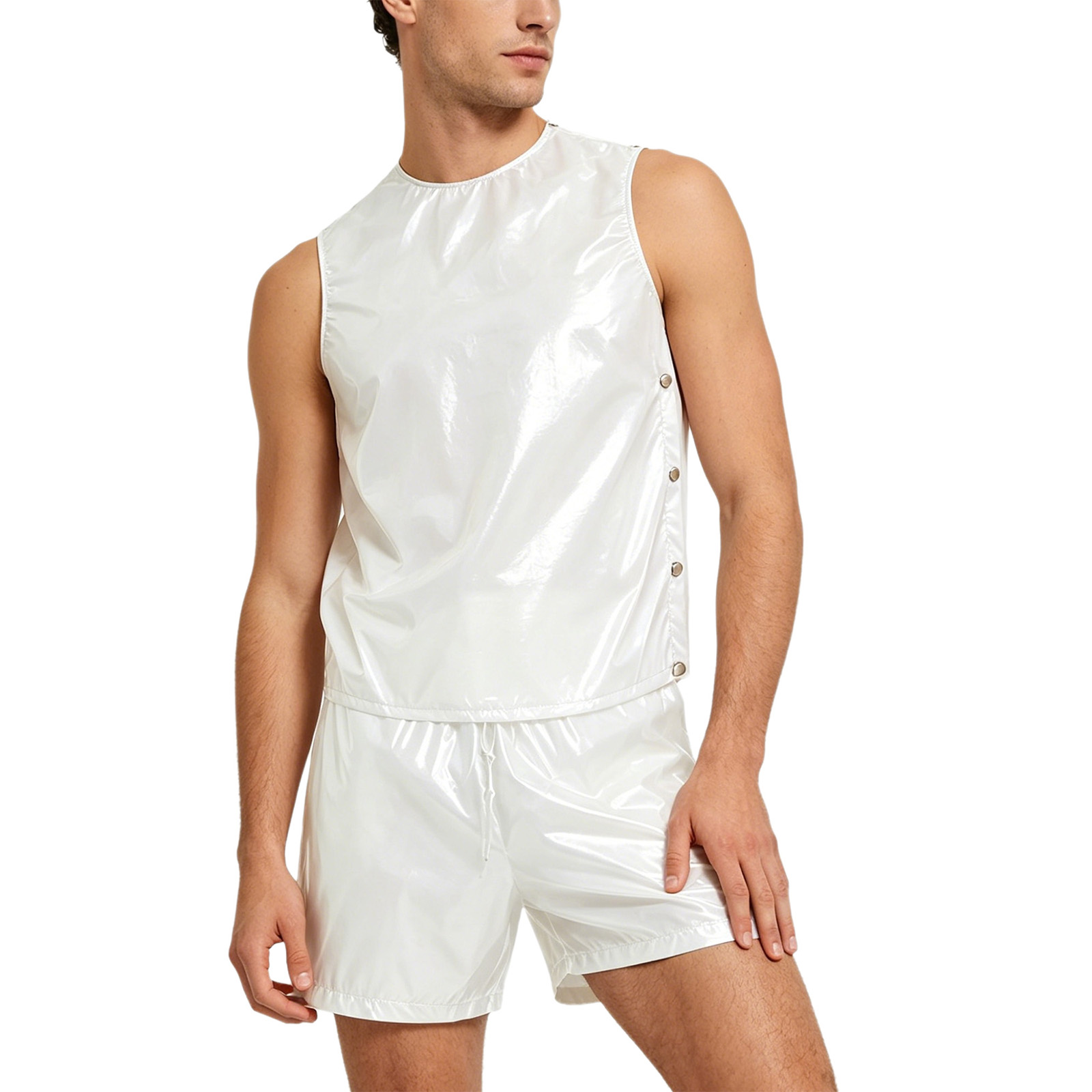 メンズ特別ニーズ防水汗止めトラックスーツタンクトップとサイド - Summer Clothing Men のレビューと価格