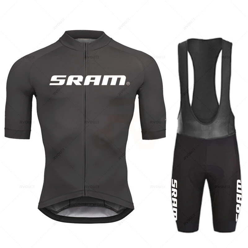 2024 Sram プロサイクリングジャージセット男性ビブシ - Summer Clothing Sale Men のレビューと価格