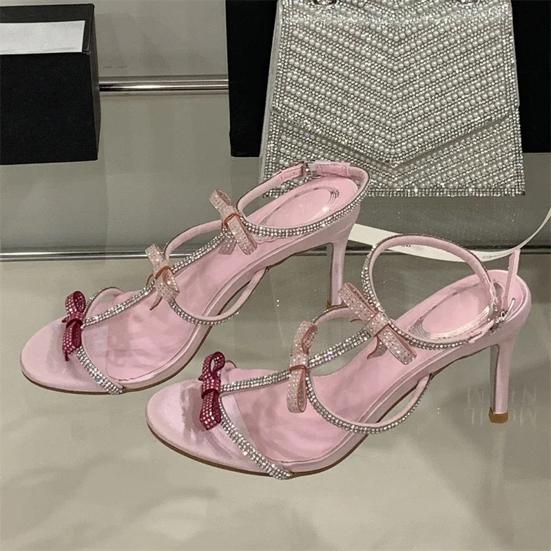 Aneikeh 夏セクシーなバタフライノットハイヒールグラデ - Summer Clothing Collection のレビューと価格