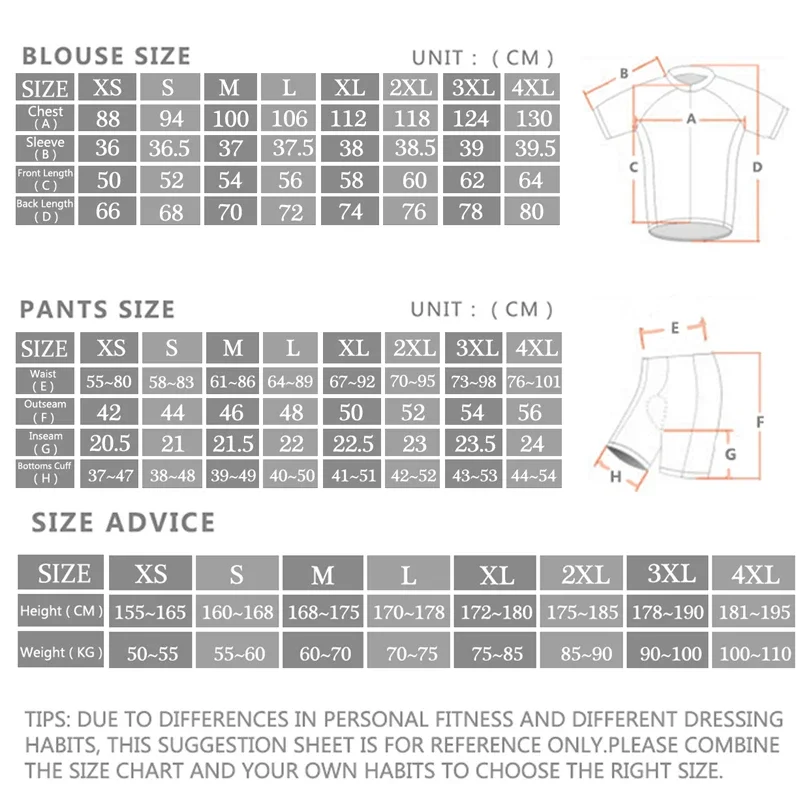 -プロ サイクリング ジャージ セット、スポーツウェア バイ - Summer Clothing Sale Men のレビューと価格