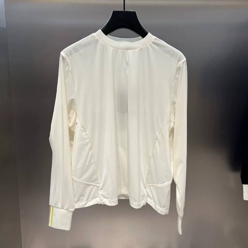 2026年シックな韓国風レディースゴルフ長袖トップス、クルー - Summer Golf Clothing のレビューと価格