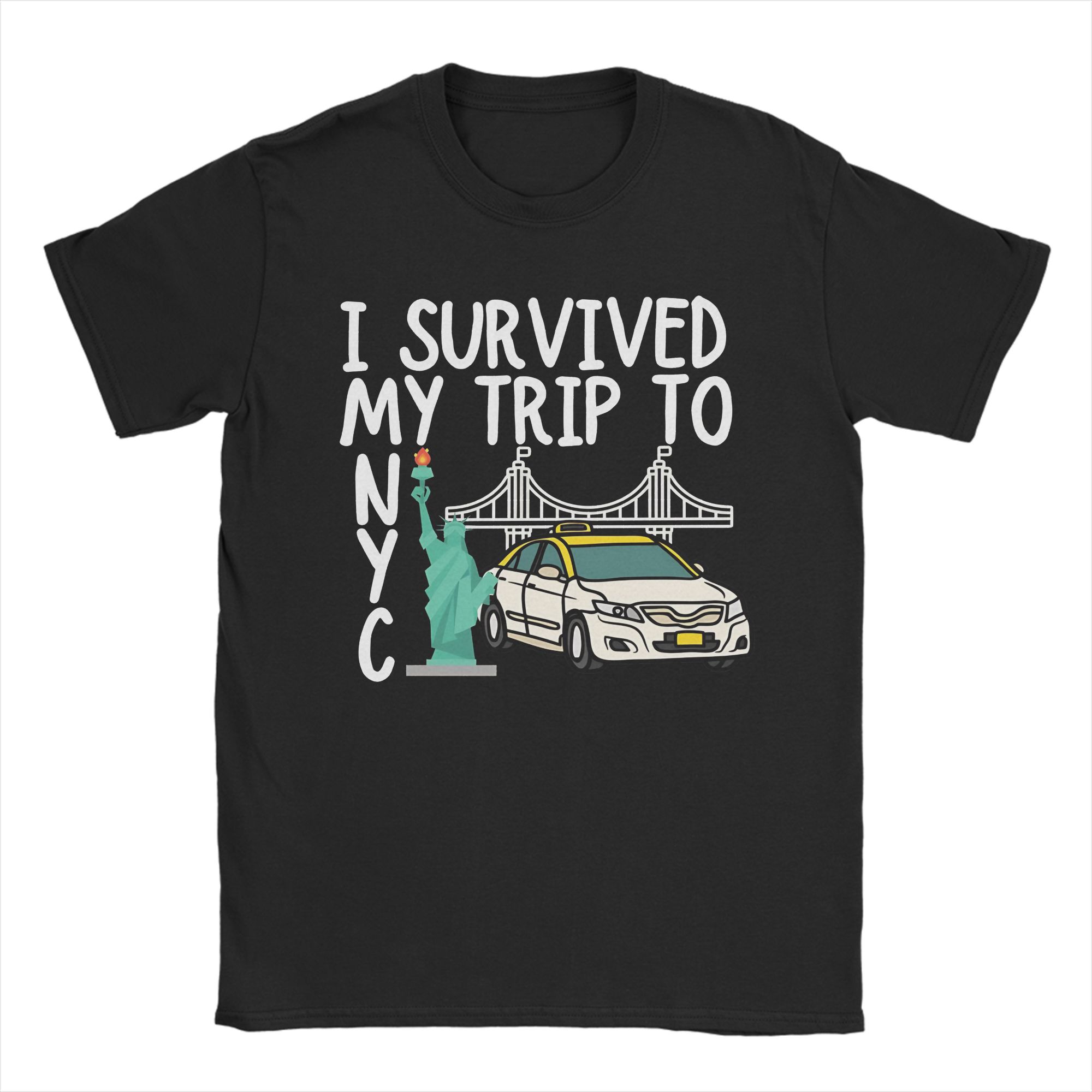 ヴィンテージ「ニューヨーク旅行を生き延びた」Tシャツ メンズ - Summer Clothing Nyc のレビューと価格